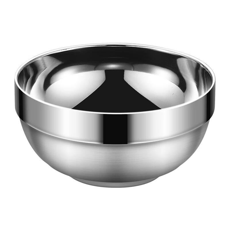 Yi Ci Shi Guang 304 Stainless Steel Double-Layer Insulated Soup Bowl