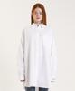PINK PINEAPPLE Boxy Long Shirt_White