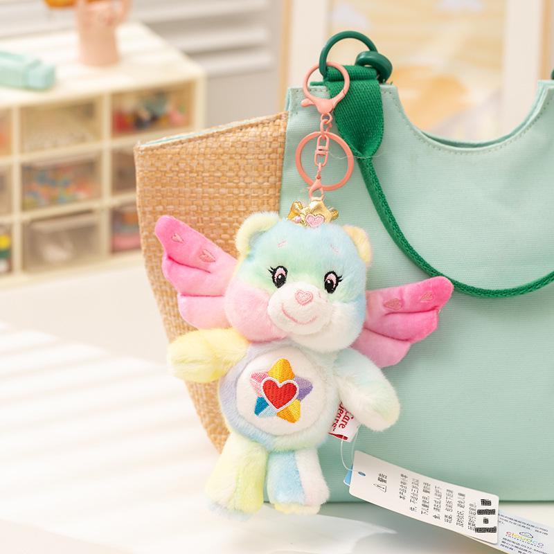 Genuine American Angel Heart Bear Pendant Keychain Figurine Officially Licensed