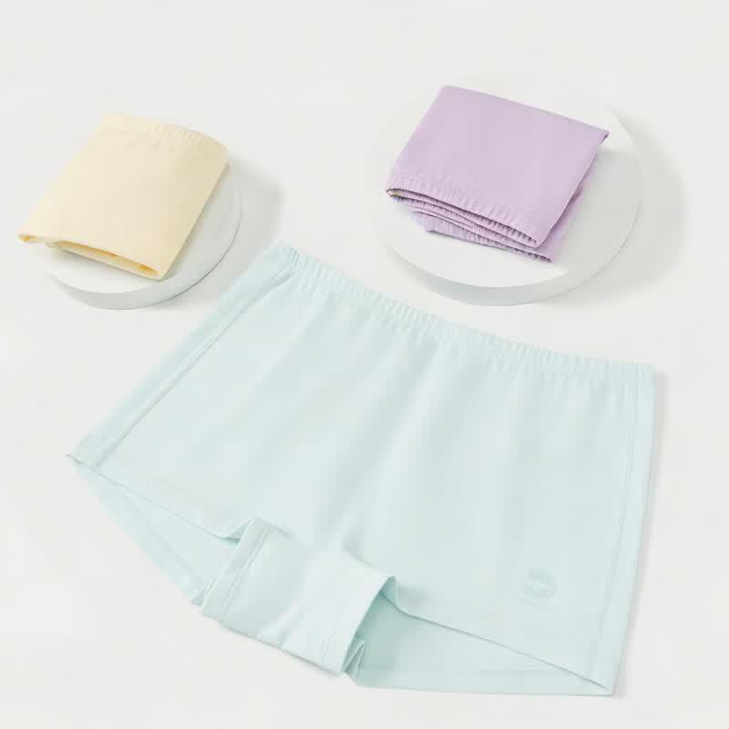 Deesha Girls' & Teens' Soft Antibacterial Boxer Briefs Multi-Pack