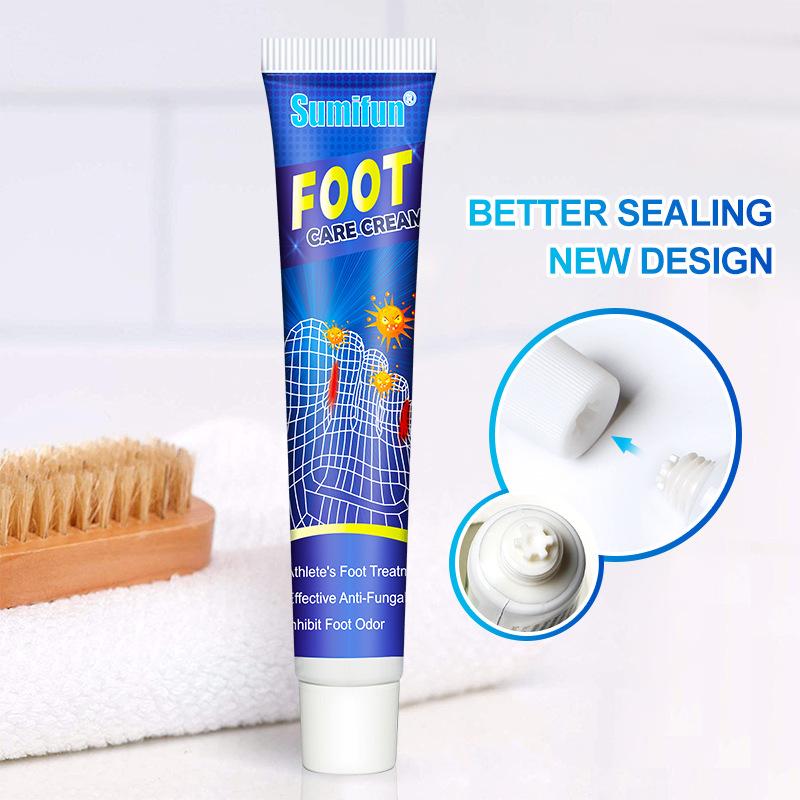 Sumifun 20/40/100 ML Household Foot Odor Cream Ointment Foot Care Discomfort Care Beriberi Foot Exercise Foot Sweat Odor Cleaning Refreshing.