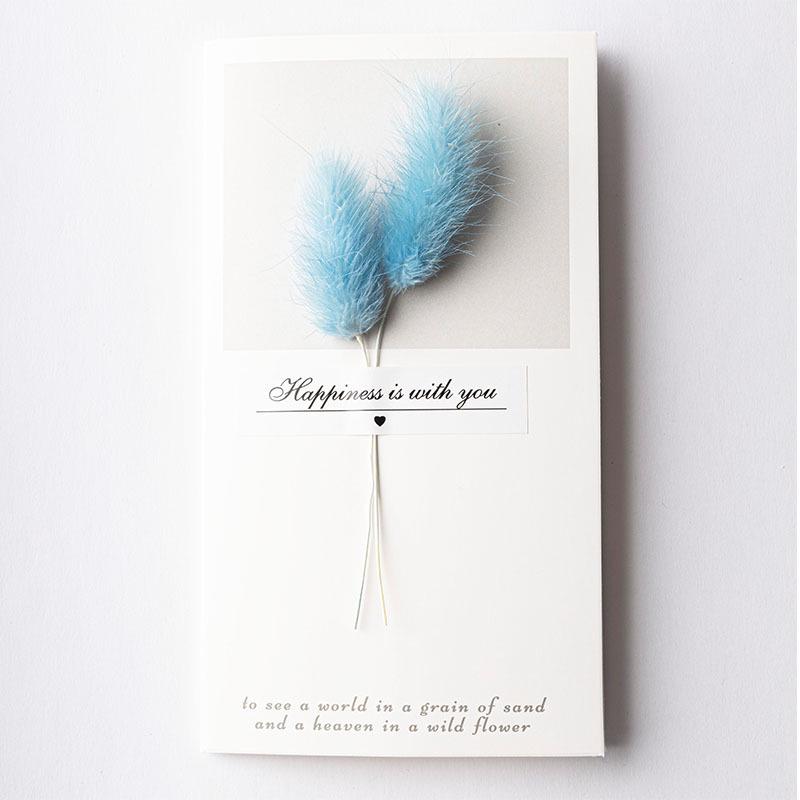 All-Occasion Dried Flower Greeting Cards: Christmas, New Year's, Birthday, Teacher's Day, Graduation, Valentine's Day, and Thank You Cards