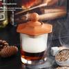 Master Fumător Lemn Fumător Cocktail Hexagonal Artistic Formă Turn Vârf Accesorii Bar Filtru Fin Cu Găuri Băuturi Aromatizate