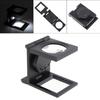 Foldable Folding Magnifier LED Lights Magnifying Glass Reading Aid Linen Tester  Jewellery Loupe