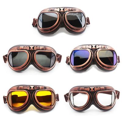 Vintage Sunglasses Protective Gears Cruiser Scooter Pilot Motorcycle Glasses Retro Goggles