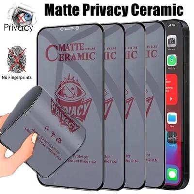 Anti-Spy-Displayschutzfolie für iPhone 11 13 15 16 Hülle Samsung A55 A05 A54 A15 S24 S23 Ultra Redmi 12 13 13C 12C Note 13 12 11 10 Pro Poco X3 X5 Filme