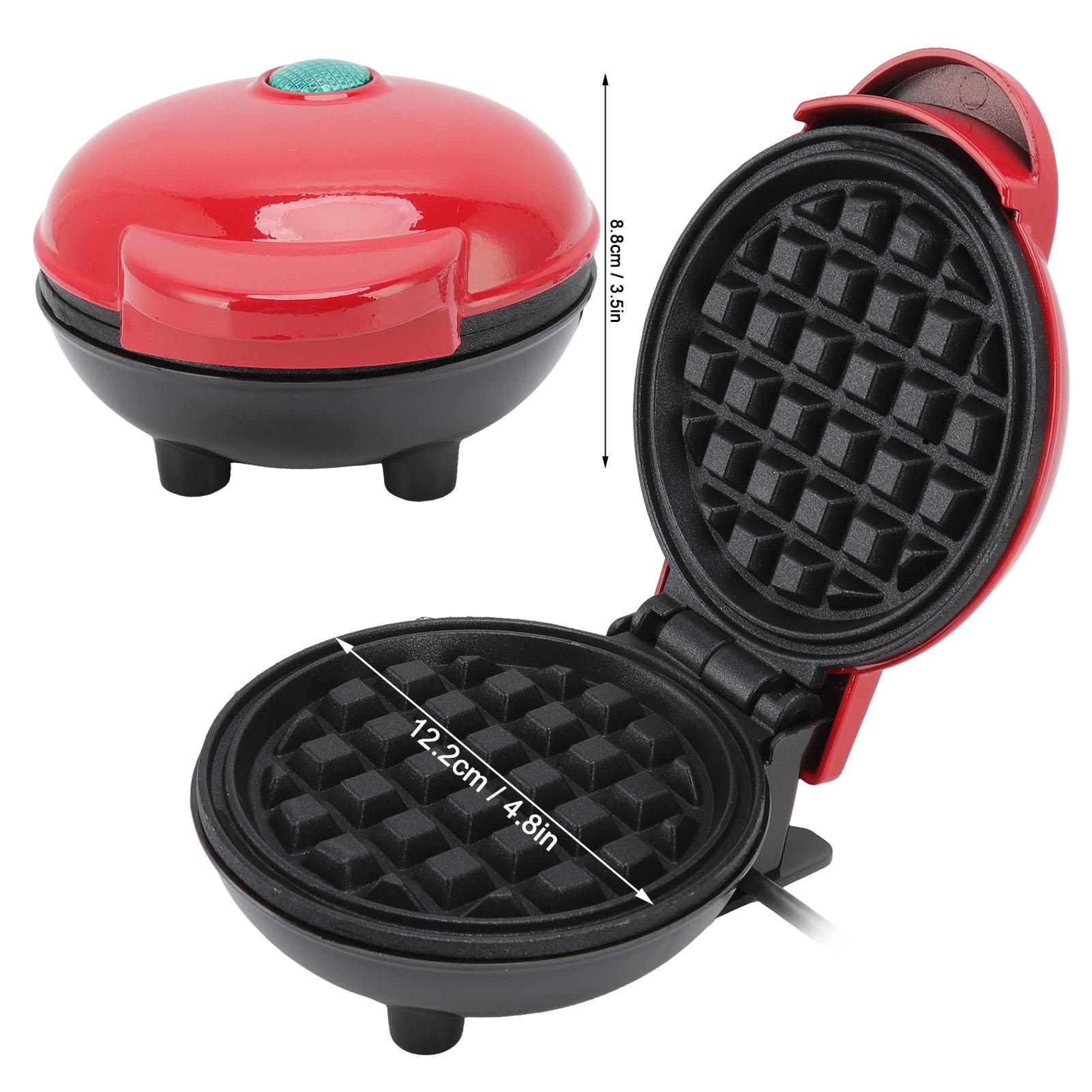 Мини электрическая вафельница Bubble Egg Cake Oven Breakfast Love Heart Shaped Waffle — фото 5
