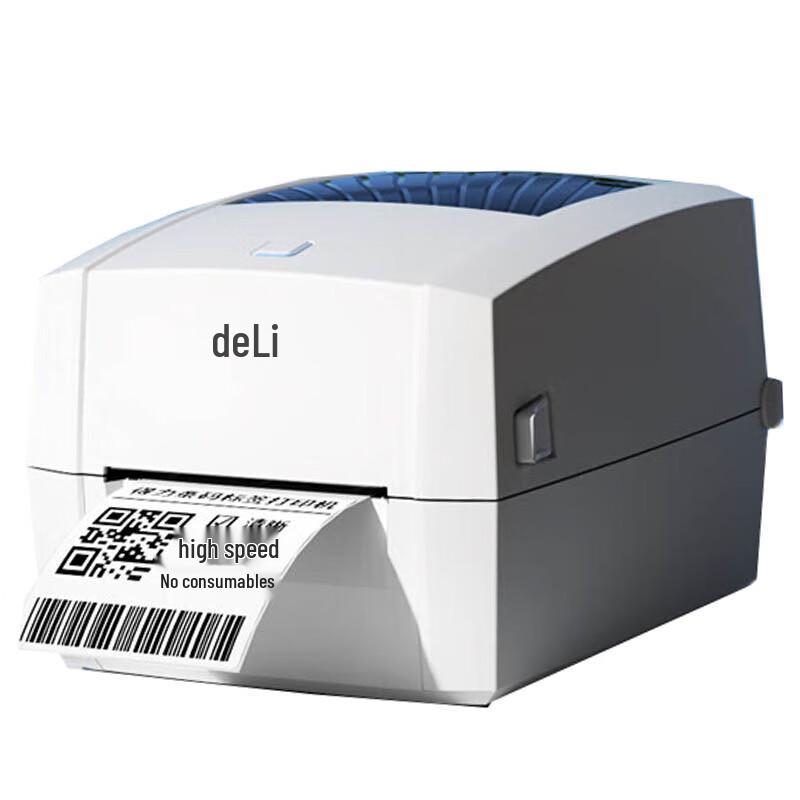 Deli DL-888TW 108MM Thermal Transfer Bluetooth Label Printer