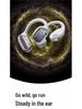 Burmester 2025 Wireless Bone Conduction Headphones - Open Ear Sport Earbuds for Running