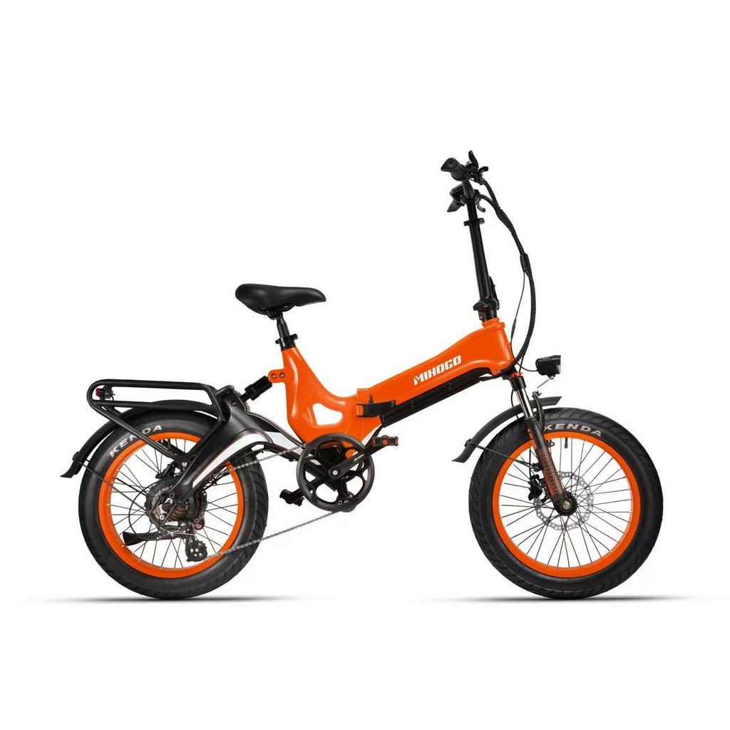 MIHOGO NX Electric Bike For Adult 750W 48V12.8Ah Battery City Electric Bicycle 20*4Inch Three Blade Tires City E-bike