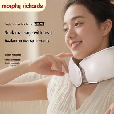 Morphy Richards U-shaped Neck and Shoulder Massager Pillow CN Plug (adapter Included)