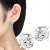 A Pair of Earrings and High-end Luxury Synthetic Zircon Earrings