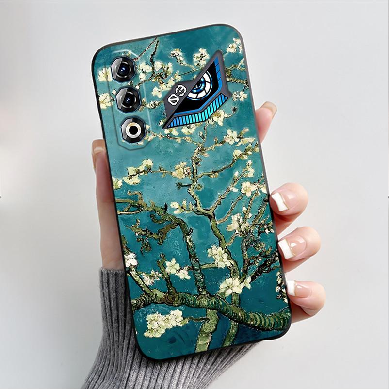 For ZTE Nubia Neo 3 Neo3 GT 5G Case Z2465N Shockproof Silicone TPU Butterfly Flower Back Cover For Nubia Neo 3GT Soft Phone Case