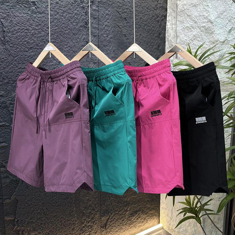 Summer Casual Shorts Men Clothes Plus Size Elastic Waist Summer Black Shorts