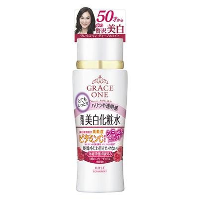KOSE Cosmeport Grace One Deep White Milk loção clareadora e hidratante, 130 ml