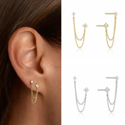1 pár špuntů do uší Náušnice se střapcem Náušnice pro ženy Piercing do uší Dárek pro šperky YSX