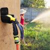 Wall Mounted Garden Hose Spray Holder Nozzle Storage Hose Storage Rack  Garden Watering
