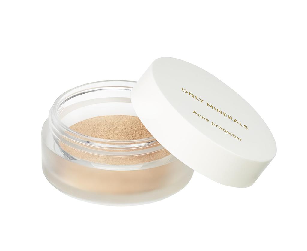 ONLY MINERALS Medicated Acne for Irritated and Sensitive Skin Concealer, Protector, Natural, 0.7g, Acne, Skin,