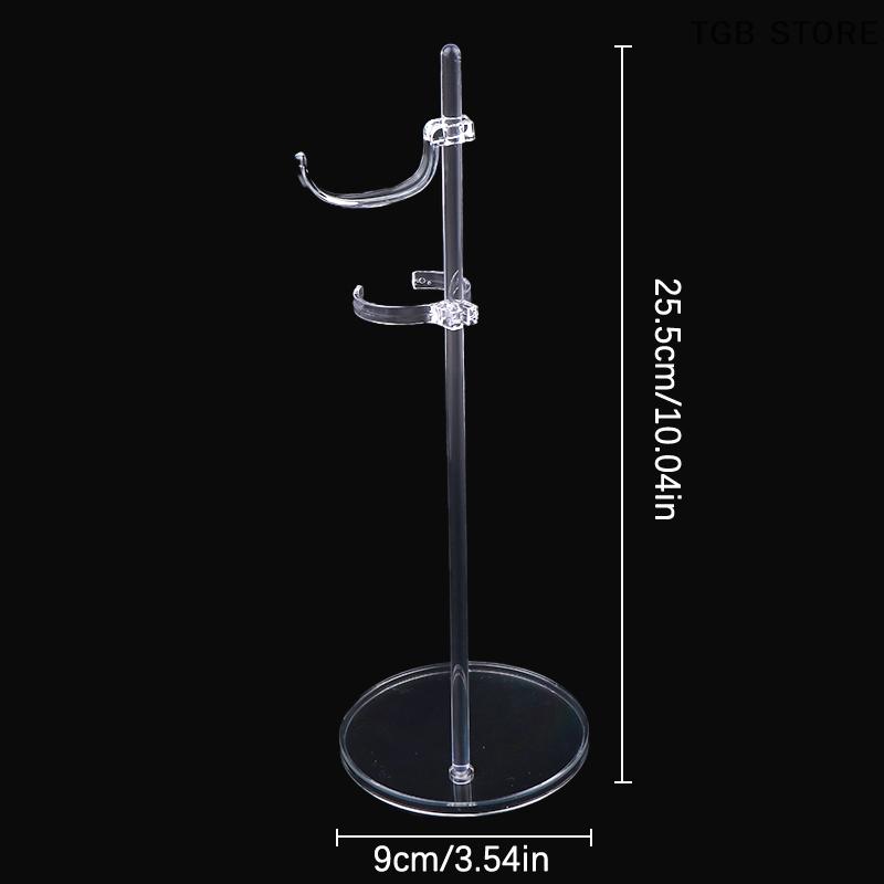 5Pcs Adjust Universal Transparent Doll Holding Stands Doll Display Rack Mannequin Model Stand Doll Dress Support