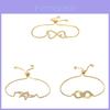 Geometric Copper Zircon Stone Adjustable Bracelet For Women Gift Travel Occasion
