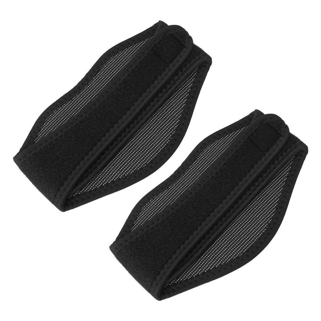 2pcs Neck Brace Cervical Collar Magnetic Fibre Far Infrared Hot Compression Neck Brace for Home