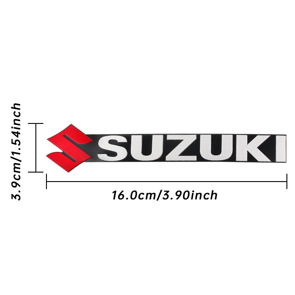 1/2pcs Car Stickers Auto Body Trunk Emblem Decor Decal For Suzuki New Alto Swift Tianyu Escudo Samurai SX4 Shangyue Ruiqi Baleno