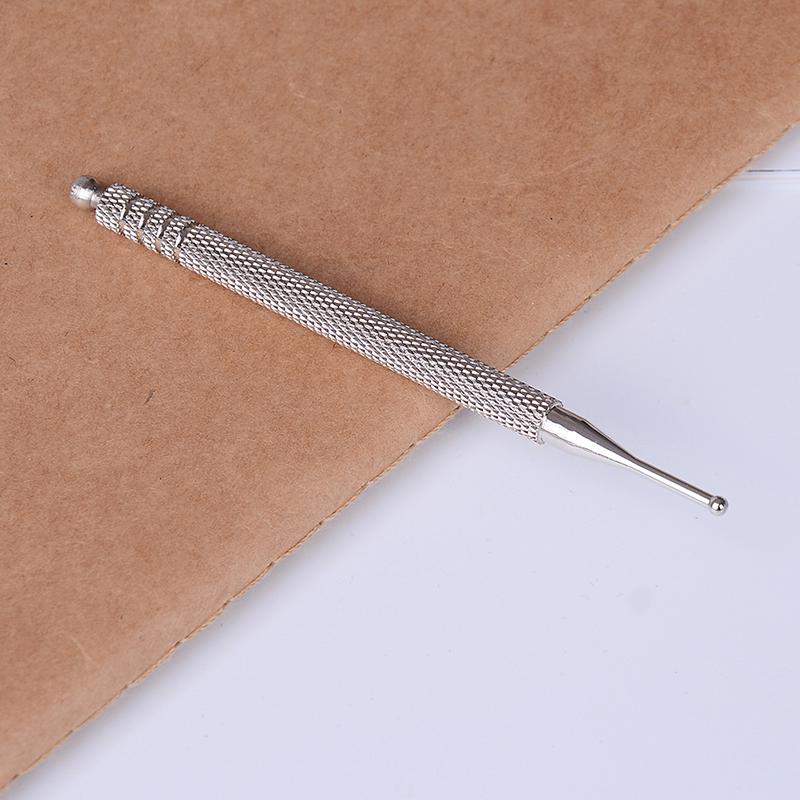 1Pc Silver Ear Acupuncture Probe Massage Auricle Ear Pressure Health Care Tool for Natural Wellness