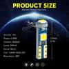 White T5 37 74 LED Bulb with Twist Lock Socket PC74 PC37 Dashboard trument Panel Gauge Cluster Light Pack of 10