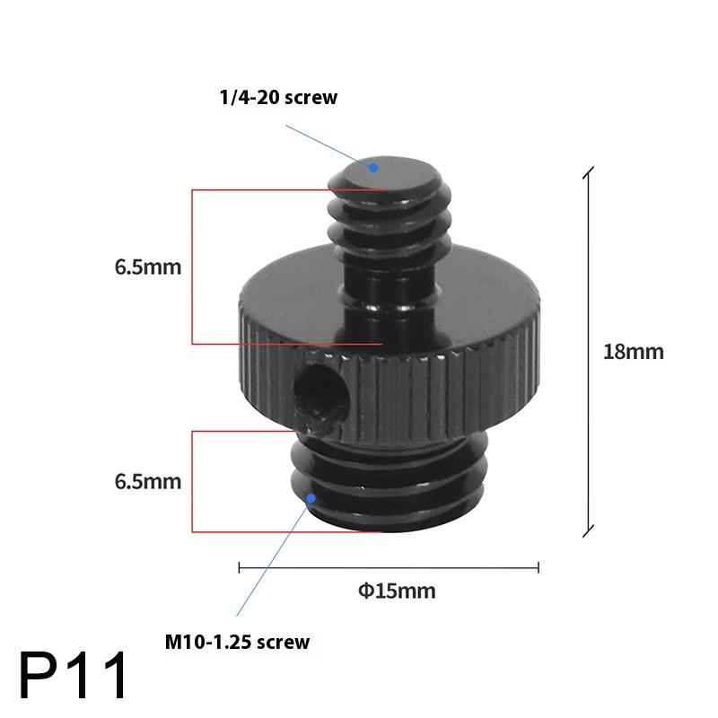 Thread Reinforce Camera Conversion Screw Adapter For Camera Tripod Ballhead Projector Bracket - 1/4 To 3/8 M4 M5 M6 M8 M10