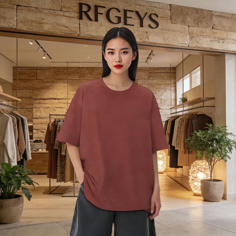 American Plus Size Short Sleeve T-shirt for Chubby Girls - Summer Collection