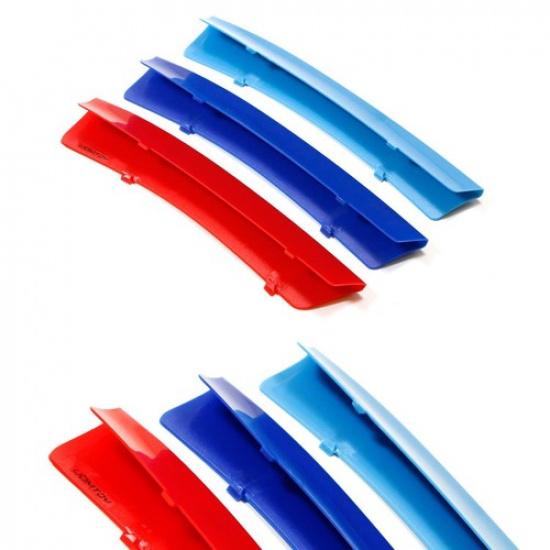 M-Sport 3-Farben Kühlergrill-Verkleidungen Für 09-15 BMW E84 X1 Mittlerer Nierengrill