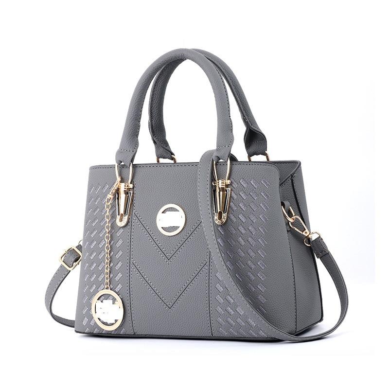 Ladies Bag Korean Embroidery Fashion Simple Portable Large Bag Shoulder Bag Messenger Bag Characteristic Mother Bag