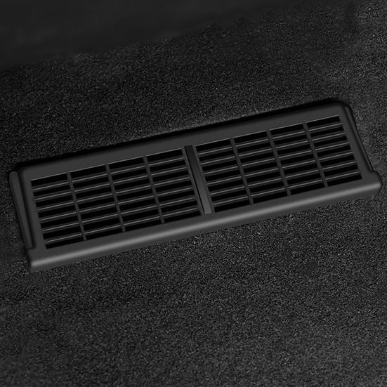 2Pcs Under-seat Air Outlet Cover Professional Easy To Install Heavy Duty Car Air Vent Lid Auto Accessories Replacement for Tesla Model Y/3