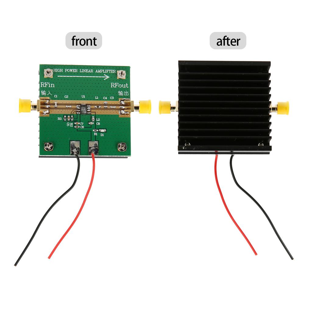 RF2126 RF výkonový zesilovač 400M 2700MHZ 2,4GHZ 1W Zesilovač s chladičem