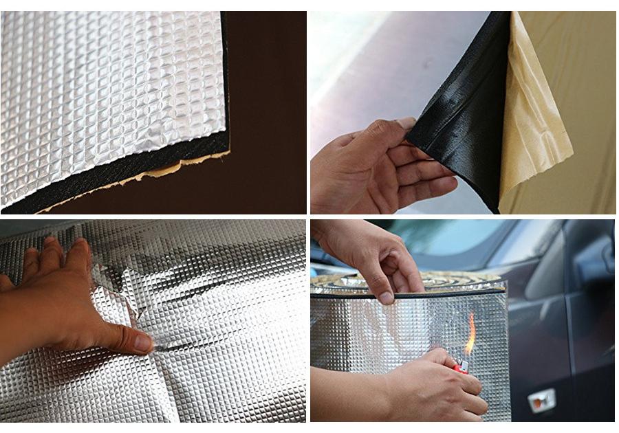 PE With Aluminum and Self-adhesive Covered With Alumium Shield For Tough Environments Under Floor