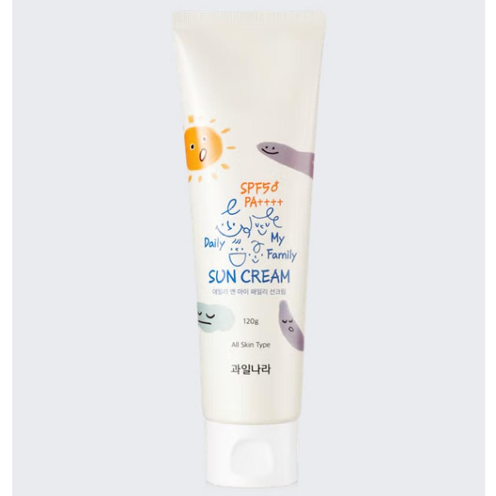 KWAILNARA Crème Solaire Quotidienne & Ma Famille 120g