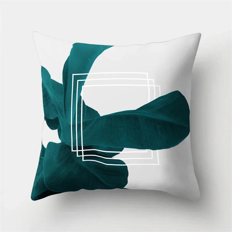 Four Seasons Natural Landscape Double-Sided Printed Pillow Cover Short Plush Suitable Living Rooms Bedrooms Throw Cushion Cover