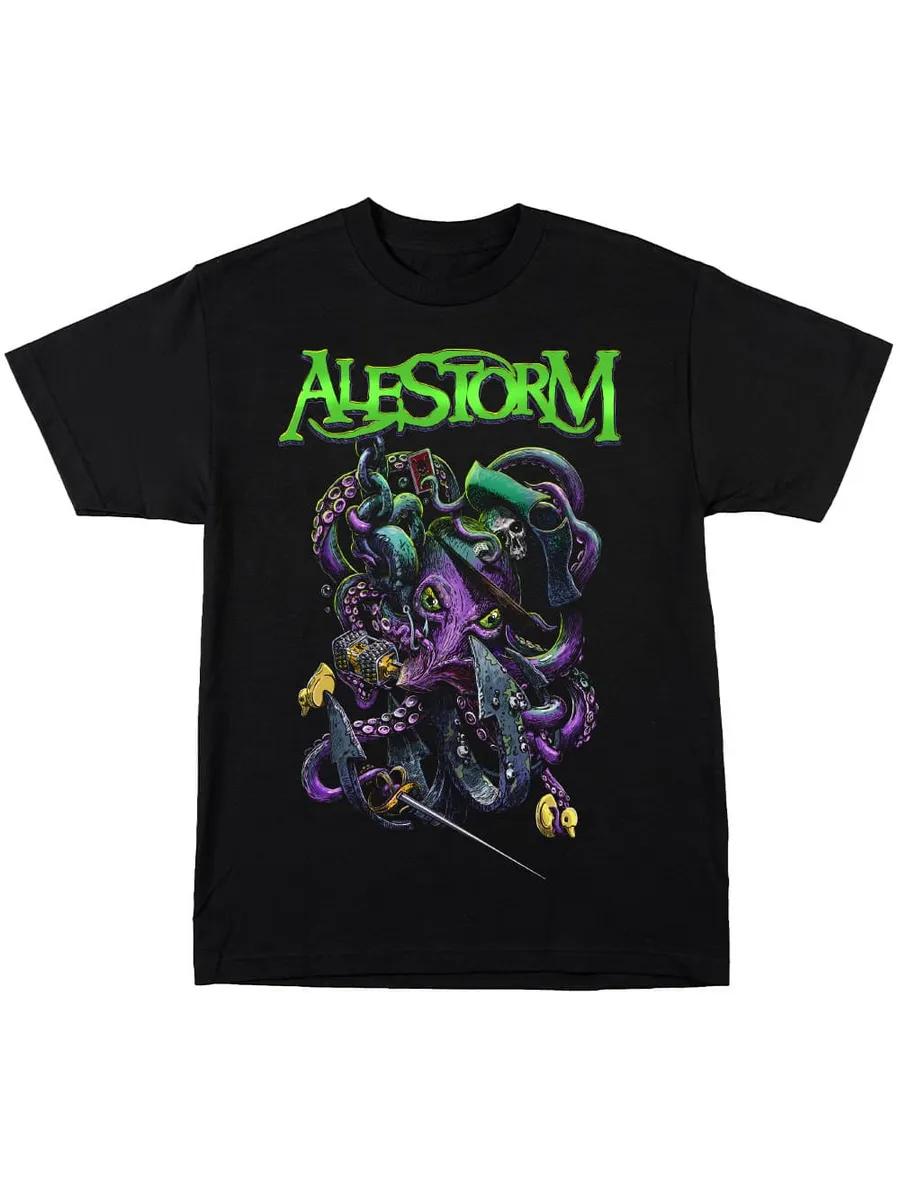 

Men s Alestorm Graphic T-Shirt, 100% Cotton Crew Neck Short Sleeve Tee, Casual Summer Top for Daily Wear and Gift 4XL