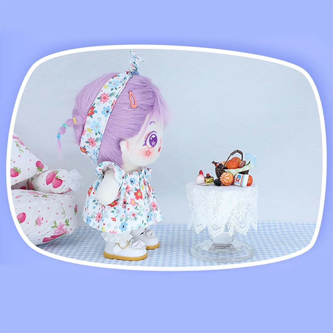 

Baby Doll Clothes 8 Inch Soft Baby Girl Doll with Clothes and Accessories Set