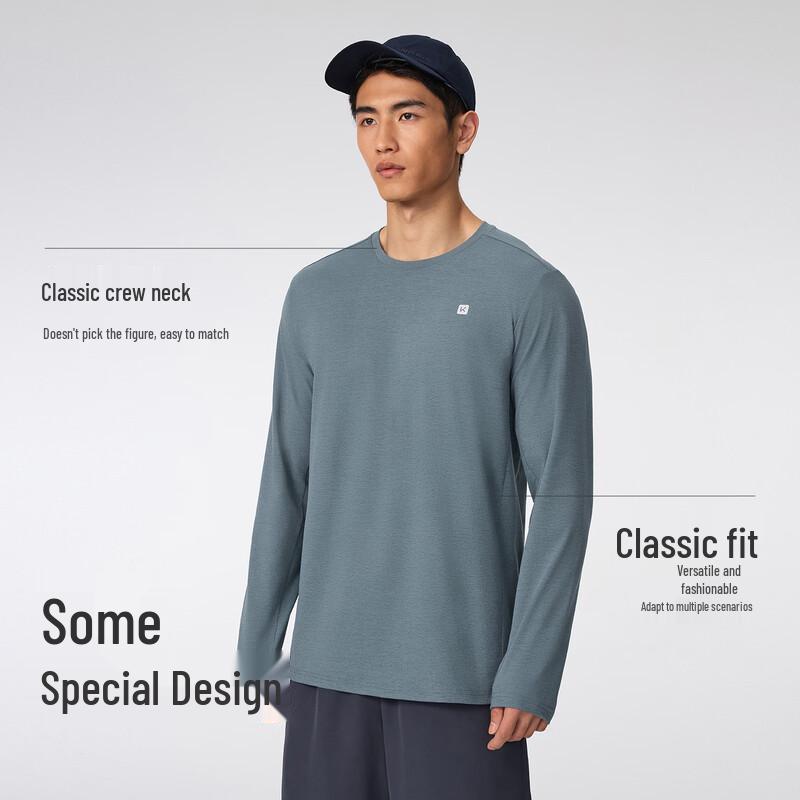 Keep Men's Long Sleeve Quick-Dry Sports T-Shirt
