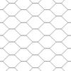 Hexagonal Fence Gray 1.6 X 10 M Steel