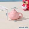 Neue Mini Kung Fu Tee Teekanne Teetasse Chinesische Keramikkessel Heimdekoration Kaffeetasse Niedliches Teegeschirr Schreibtischornamente