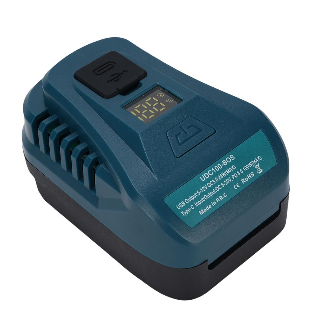 100W Fast Charger Converter 2 Way Charging for BAT609 BAT611 BAT612 BAT618 BAT619 BAT620 18V Li