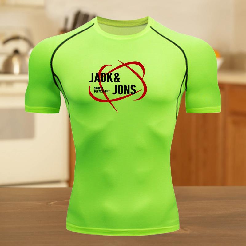 

Clothing Fitness Compression Running T-Shirt Men Tops Bat T-Shirts Men Quick-Drying Gym Sportswear Jersey Tees Summer Fit Suit XXXL