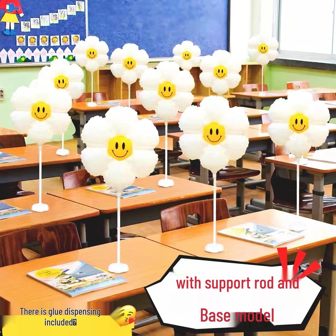 

Sunflower Smiley Face Balloons for Back to School Classroom Décor