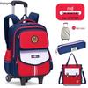 Zaino Trolley Impermeabile per Bambini Xinjingzhou