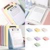 Multifunctional File Folder with Clipboard Water Resist File Organiser Box Office Writing Pad for Student Teacher School