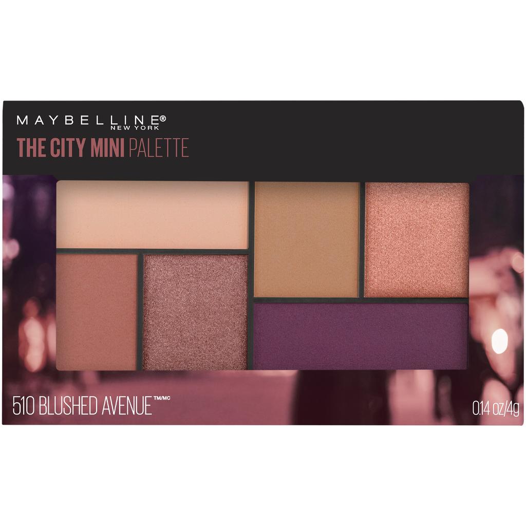 Maybelline City Mini Eyeshadow Palette Matte About Town 0.14 oz.