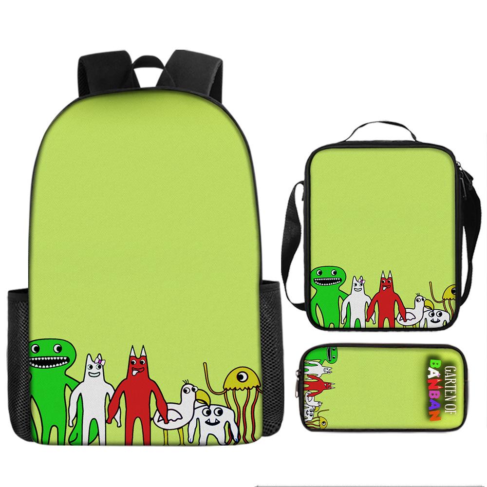Traditional Creative Cool Total Drama 3D Pattern Pupil Schoolbags For All Oxford Water-resistant Laptop Versatile Journey Rucksacks