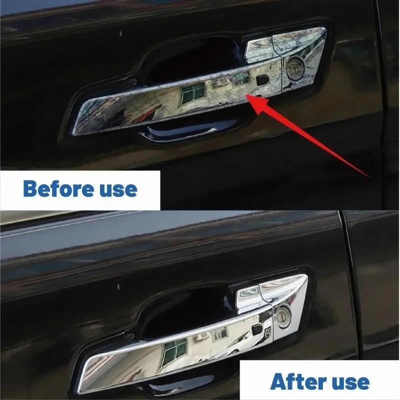 Professionelle Chrom-Reparaturpaste - Metalloxidations-Restaurator und Polierpaste für Autotürgriffe, Fenster, Stoßstangen - Universell einsetzbar
